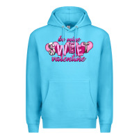 Ocean Blue be mine sweet valentine Premium Hoodie - NancyCooperArtShop