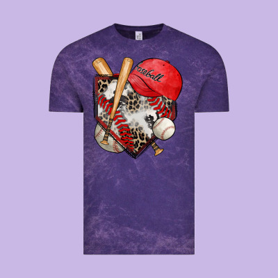 Baseball Home Plate Vintage Tee Designed By Zillion Design Studio