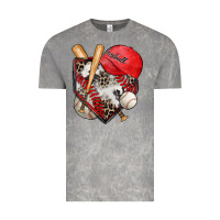 Cloud Rock baseball home plate Vintage Tee - Zillion Design Studio