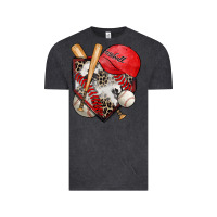 Vintage Black baseball home plate Vintage Tee - Zillion Design Studio