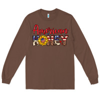 Chestnut American honey Long Sleeve Tee - Neo Western