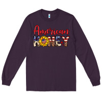 Plum American honey Long Sleeve Tee - Neo Western