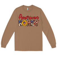 Toasted Coconut American honey Long Sleeve Tee - Neo Western