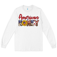 White American honey Long Sleeve Tee - Neo Western