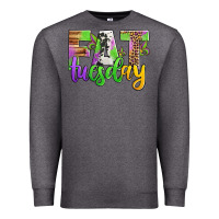 Charcoal Heather fat tuesday mardi gras Premium Sweatshirt - Jasminsmagicworld
