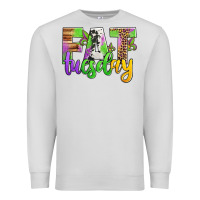 Dove Grey fat tuesday mardi gras Premium Sweatshirt - Jasminsmagicworld