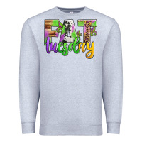 Heather Grey fat tuesday mardi gras Premium Sweatshirt - Jasminsmagicworld