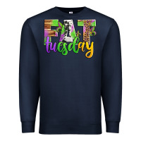 Navy fat tuesday mardi gras Premium Sweatshirt - Jasminsmagicworld