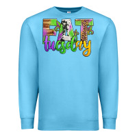 Ocean Blue fat tuesday mardi gras Premium Sweatshirt - Jasminsmagicworld