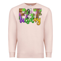 Pale Pink fat tuesday mardi gras Premium Sweatshirt - Jasminsmagicworld