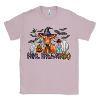 Lilac Moo I Mean Boo Classic Tee - CowhideDigitalArt