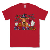 Red Moo I Mean Boo Classic Tee - CowhideDigitalArt