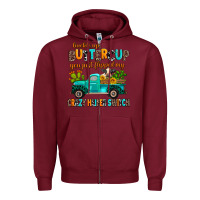 Burgundy buckle up buttercup you just flipped my crazy heif Zipper Hoodie - AdoDesignShop