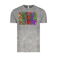 Cloud Rock Mardi gras brush strokes king cake and craw fish Vintage Tee - RanaPortraitStore
