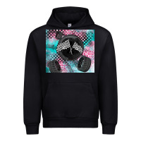 Black racing Urban Hoodie - LillyAllenDesigns