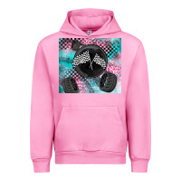 Fuchsia Pink racing Urban Hoodie - LillyAllenDesigns