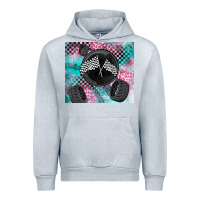 Heather Grey racing Urban Hoodie - LillyAllenDesigns