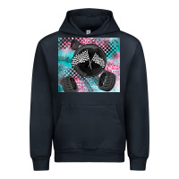 Navy racing Urban Hoodie - LillyAllenDesigns