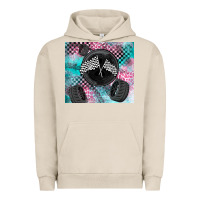 Pigment French Oak racing Urban Hoodie - LillyAllenDesigns