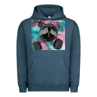 Pigment Midnight Navy racing Urban Hoodie - LillyAllenDesigns
