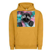 Pigment Peanut Butter racing Urban Hoodie - LillyAllenDesigns