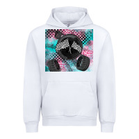 White racing Urban Hoodie - LillyAllenDesigns