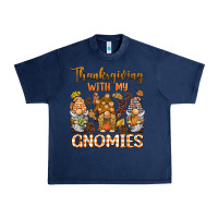 Navy thanksgiving with my  gnomies Urban Heavy Tee - BarkalooDesign