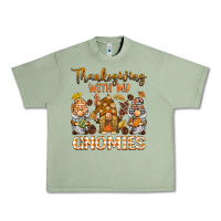 Oil Green thanksgiving with my  gnomies Urban Heavy Tee - BarkalooDesign