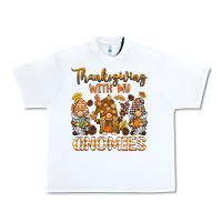 White thanksgiving with my  gnomies Urban Heavy Tee - BarkalooDesign