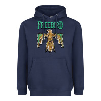 Navy freebird native american Heavyweight Hoodie - AdoDesignShop