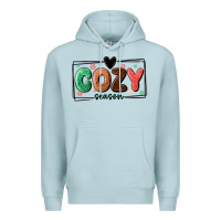 Blue Mist cozy season Premium Hoodie - MaliasSmallBusiness