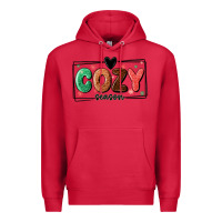 Cardinal cozy season Premium Hoodie - MaliasSmallBusiness