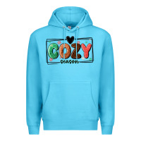 Ocean Blue cozy season Premium Hoodie - MaliasSmallBusiness