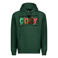 Sports Green cozy season Premium Hoodie - MaliasSmallBusiness