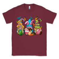 Burgundy Easter gnomies Easter Day Classic Tee - Neo Western