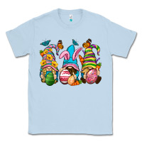 Dusty Blue Easter gnomies Easter Day Classic Tee - Neo Western