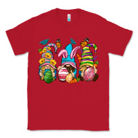 Red Easter gnomies Easter Day Classic Tee - Neo Western