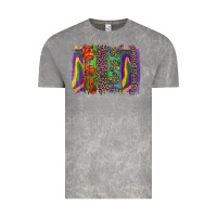 Cloud Rock Mardi Gras Brushstrokes Vintage Tee - RanaPortraitStore