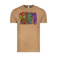 Vintage Camel Mardi Gras Brushstrokes Vintage Tee - RanaPortraitStore