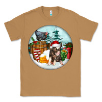 Toasted Coconut Christmas Pig With Chicken Classic Tee - FaDigitalArtStudio