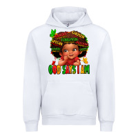 White god says i am juneteenth kid Urban Hoodie - LillyAllenDesigns
