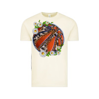 Basketball With Patterns And Daisies Vintage Tee | Teevron