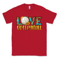 Red love volleyball Classic Tee - HRA Design Shop