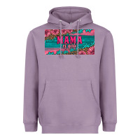 Lavender pink roses mama of girls license plate Heavyweight Hoodie - Artiststas