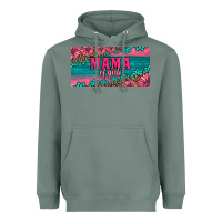 Sage pink roses mama of girls license plate Heavyweight Hoodie - Artiststas