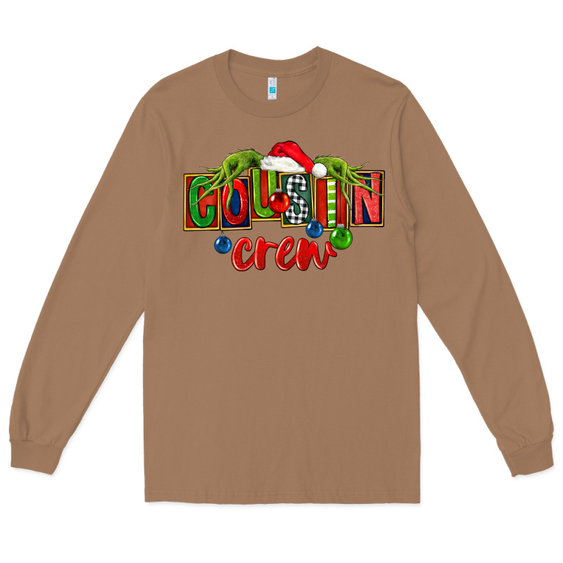 Cousin Crew Christmas Long Sleeve Tee by FaDigitalArtStudio | Teevron
