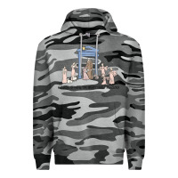 Slate Camo a thrill of hope nativity Premium Hoodie - MaliasSmallBusiness