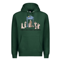 Sports Green a thrill of hope nativity Premium Hoodie - MaliasSmallBusiness