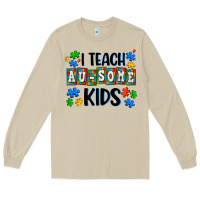 Mushroom i teach ausome kids Long Sleeve Tee - AdoDesignShop