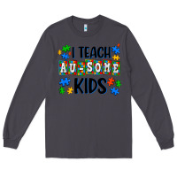 Smoke i teach ausome kids Long Sleeve Tee - AdoDesignShop